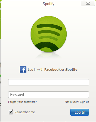 Spotify Login